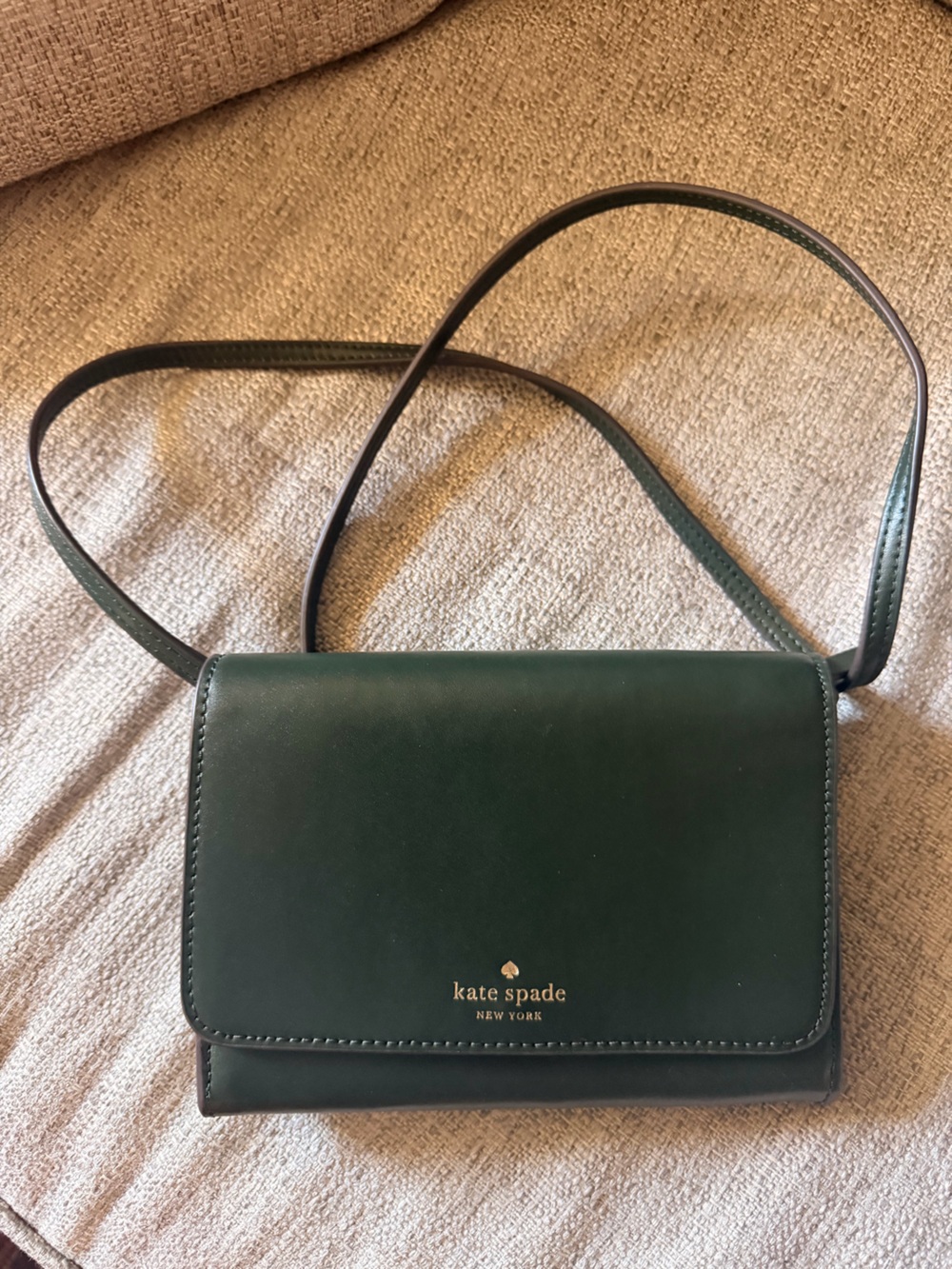 kate spade Hunter Green Crossbody Bag